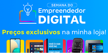 Preços exclusivos na minha loja! Aproveite a semana do empreendedor digitall com o Parceiro Magalu Rota Mercante.